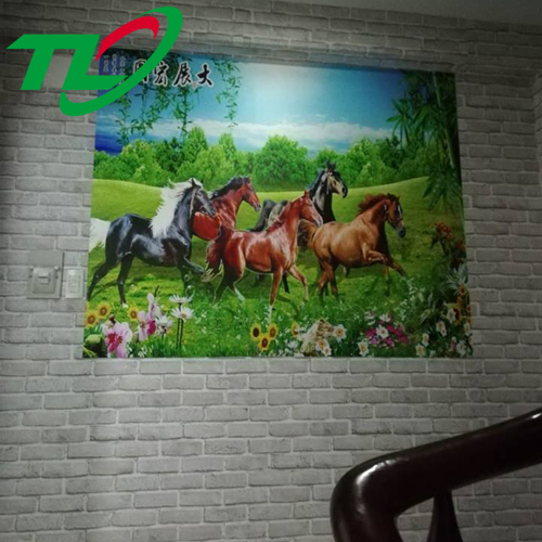 Mẫu giấy dán tường 3D hot nhất năm 2018